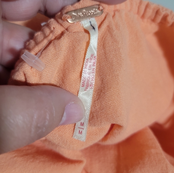 NWOT Free People Auralie Maxi Boho Gauze Summer Dress Size M - Picture 6 of 11